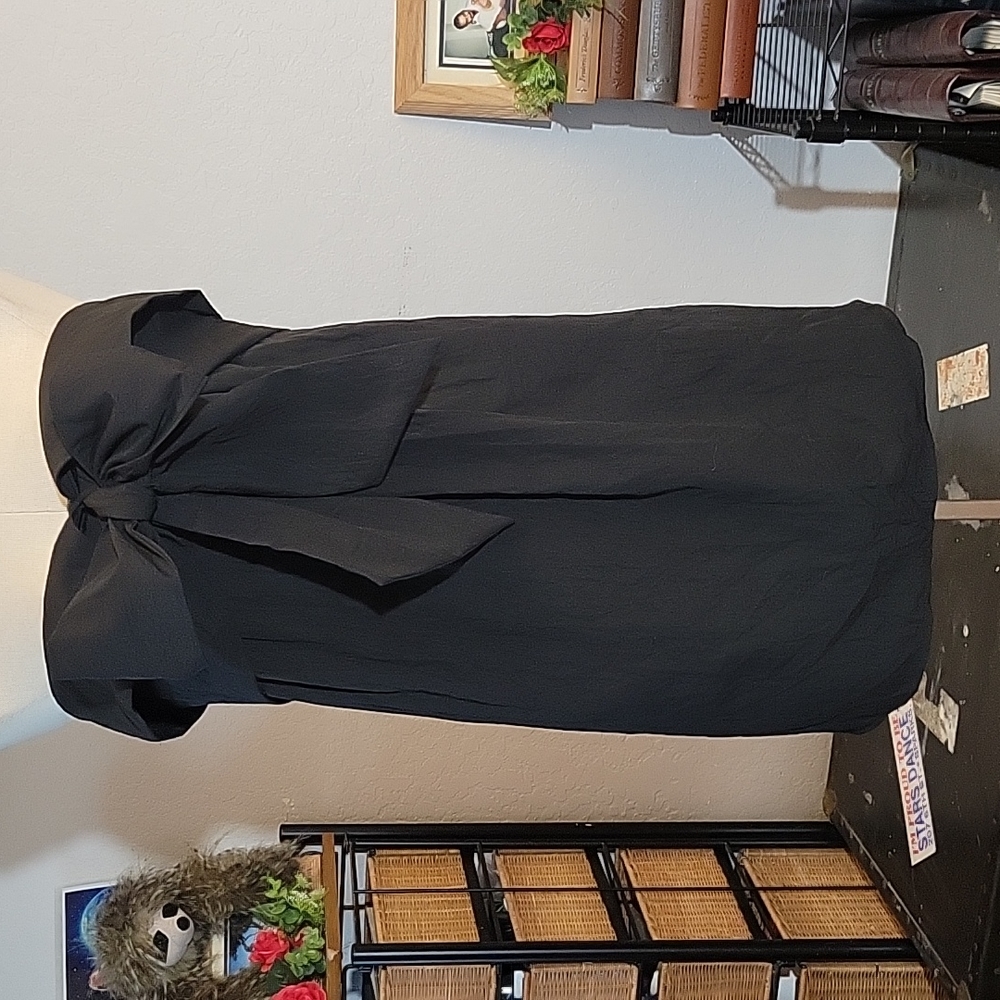 WHYTE EYELASH Small Strapless Mini Dress